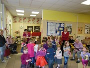 Vystoupení dětí v Domově důchodců Luštěnice